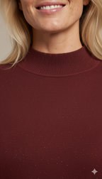 Stehkragenpullover LÉA