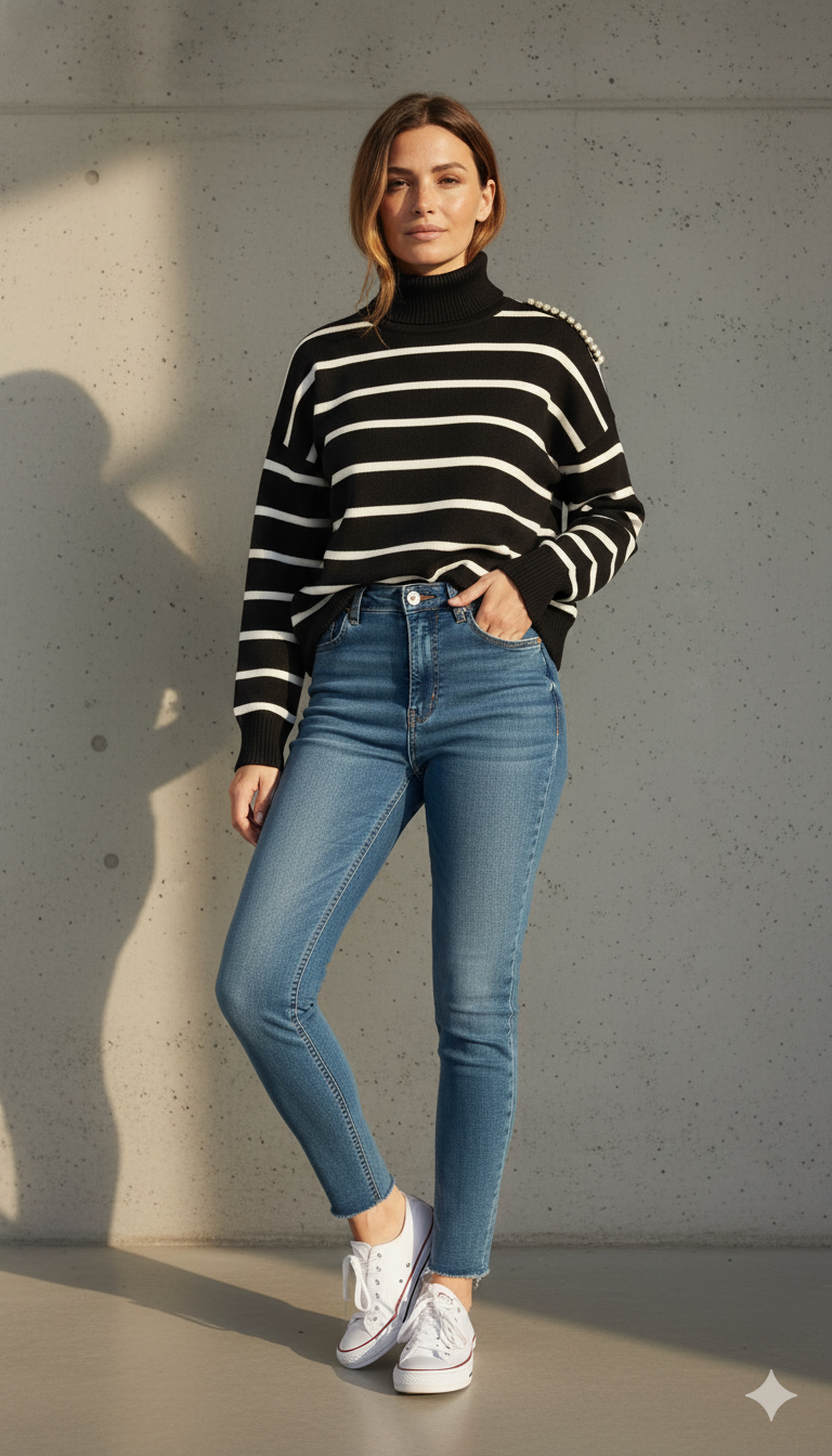 Rollkragen Pullover LIVIA