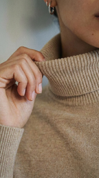 Rollkragenpullover DELYA