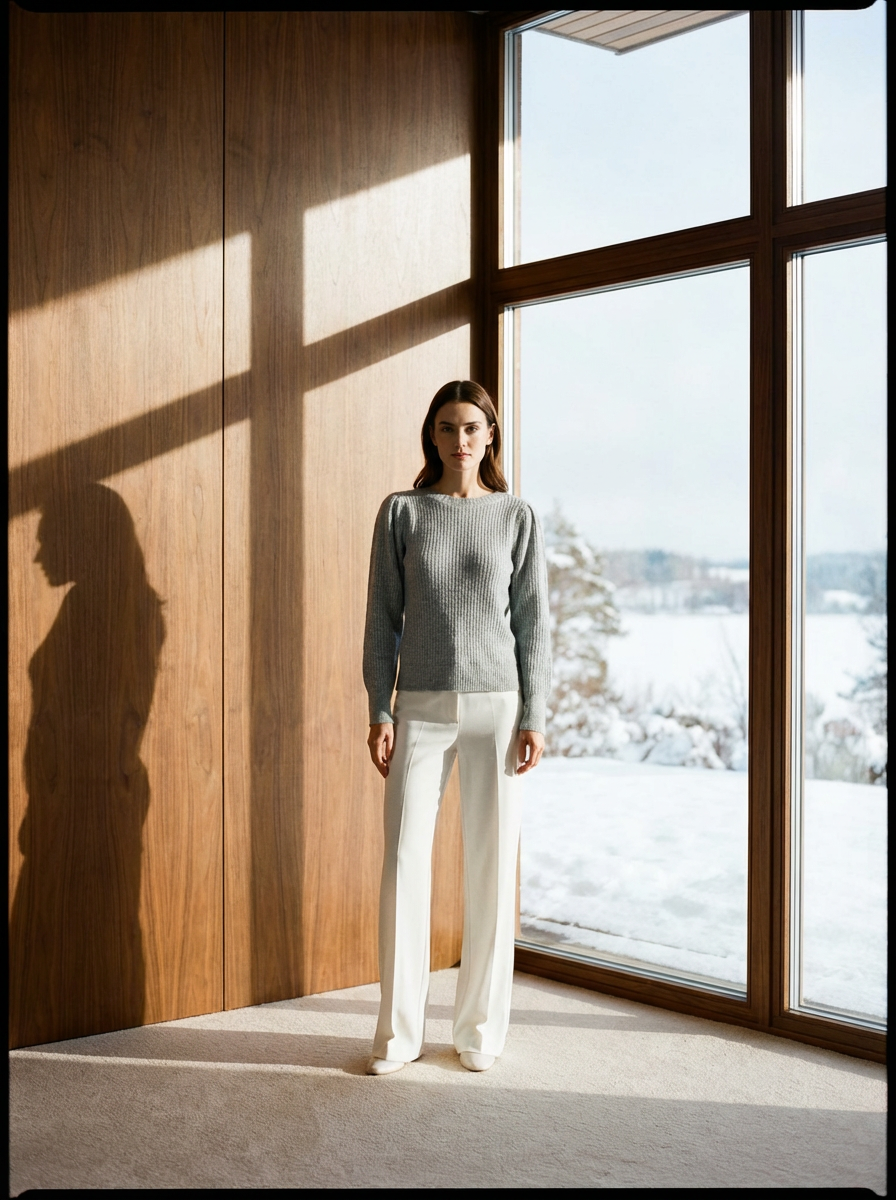 Feinstrick-Pullover SAMIA