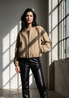 Bomberjacke RINA - beige