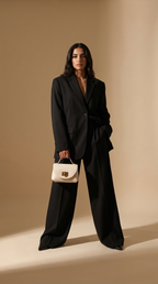 Ledertasche LUNA - samt