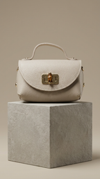 Ledertasche LUNA - samt